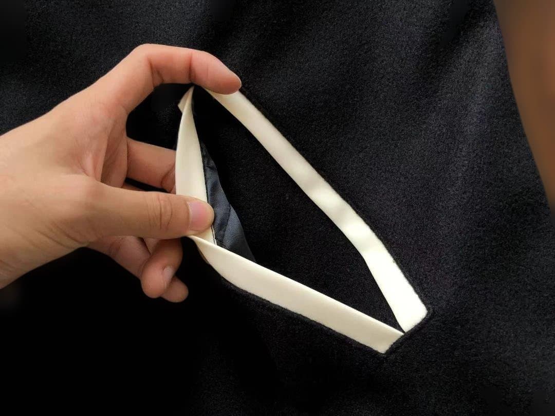 Godspeed バルキーボンバージャケット 黒/白