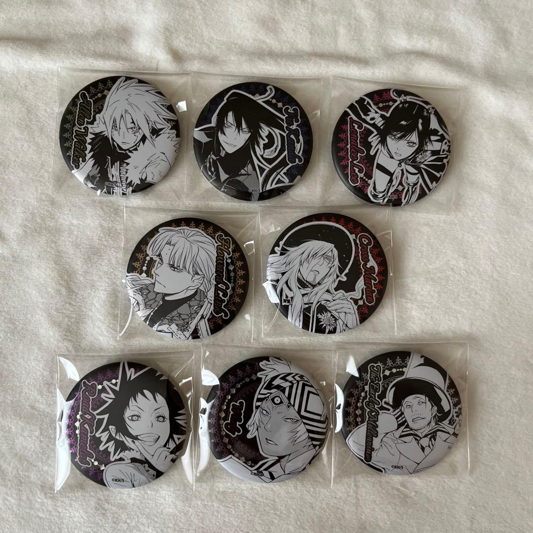 D.Gray-man デコレクション缶バッジ 8点