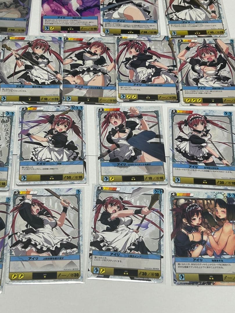 クイーンズブレイド　ザ・デュエル　アイリ　まとめ売りセット