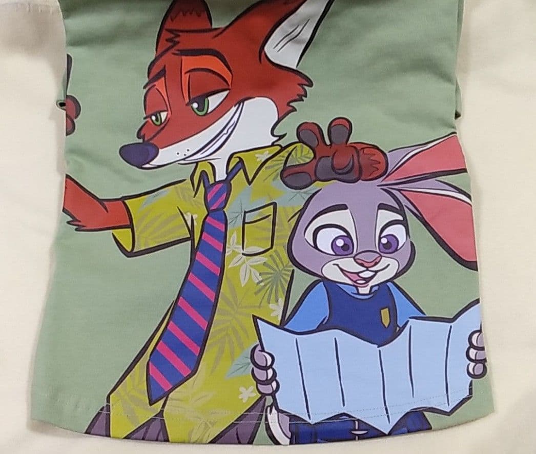 ディズニー ズートピアSpirit Jersey ジュディ ニック 長袖Tシャツ