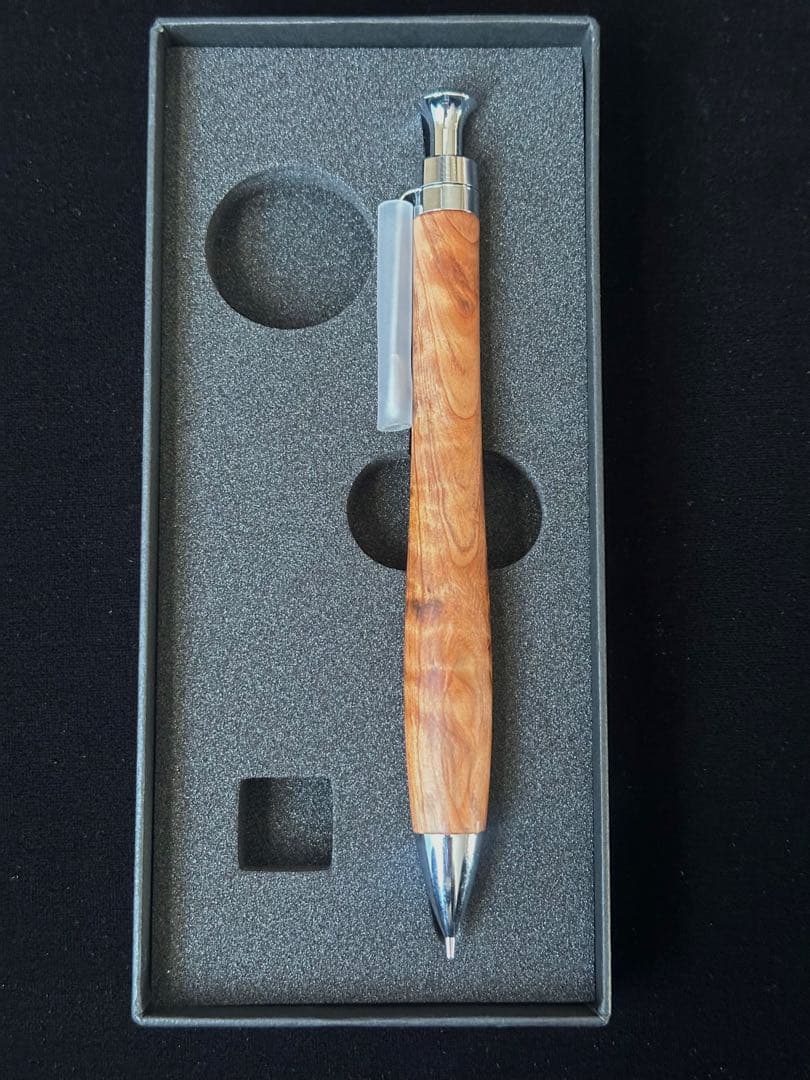 こぶた工房シャープペンシル 屋久杉極上杢0.5mm