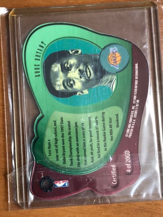 コービー　ブライアント　kobe インサート