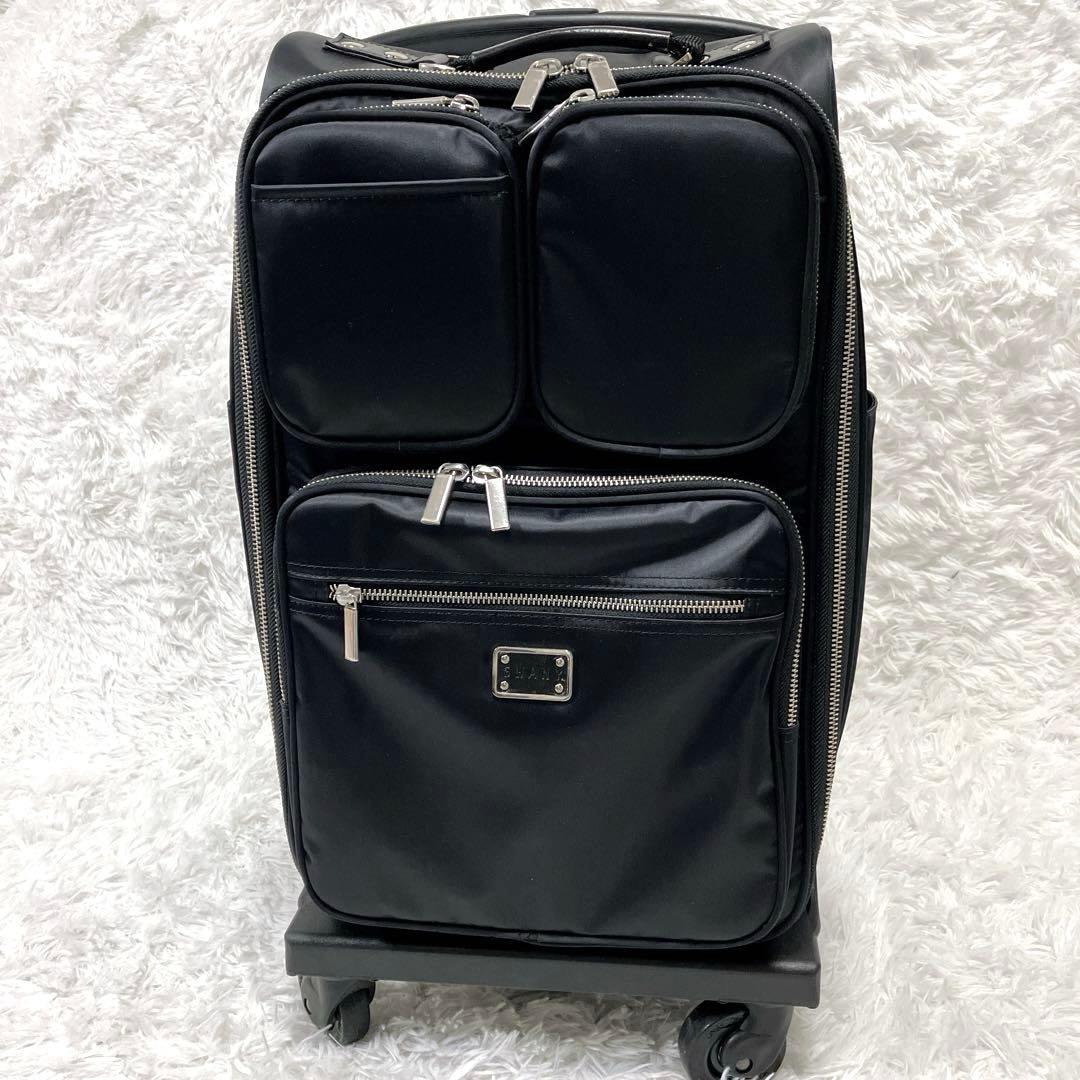 SWANY　キャリーバッグ　20L　座面付き　イス付き　光沢有り　四輪キャスター