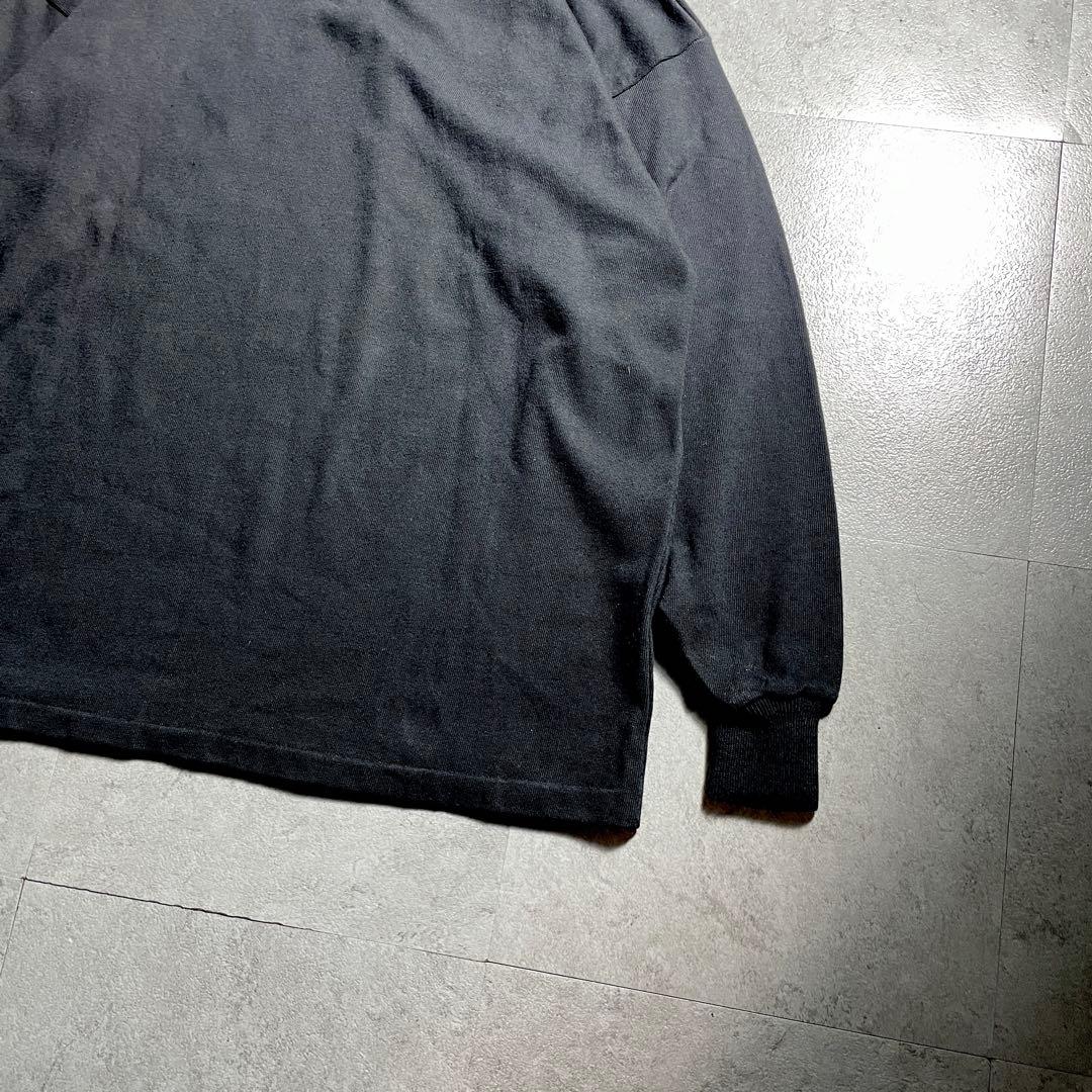 激レア✨️ 90s Canterbury ラガーシャツ オールブラックス L