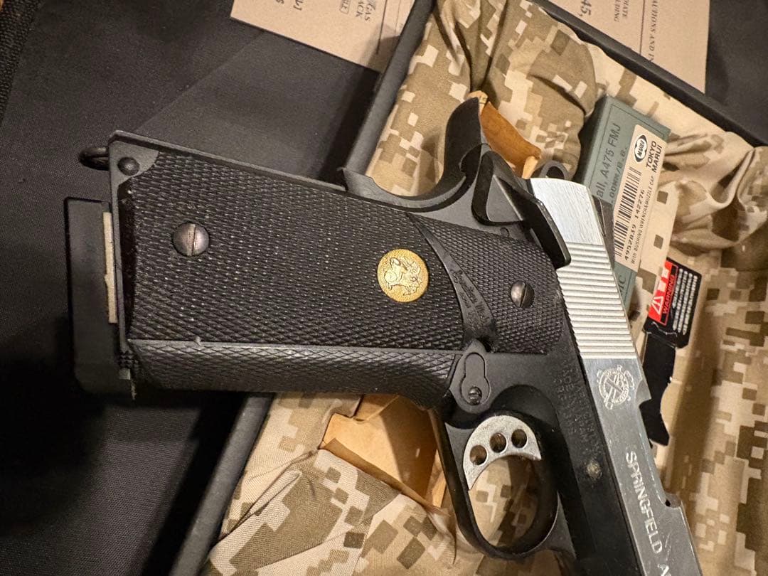 M.E.U. PISTOL .45 ガスブローバックエアガン