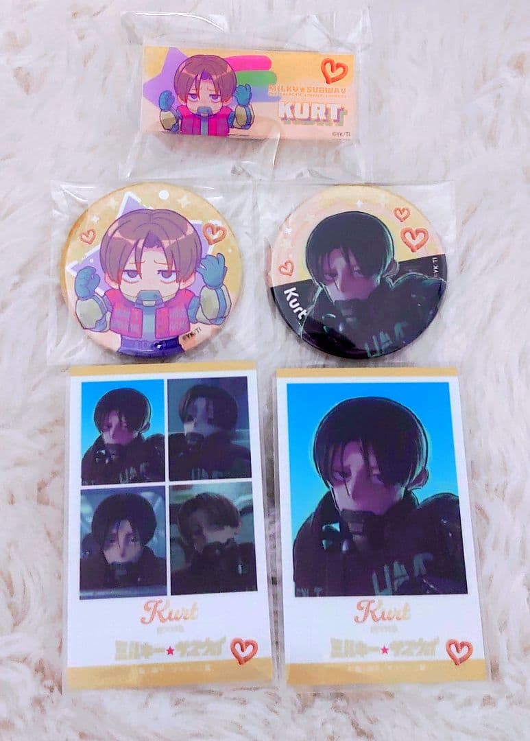 銀河特急 ミルキー☆サブウェイ KUROBOSHIコラボ カートグッズまとめ売り