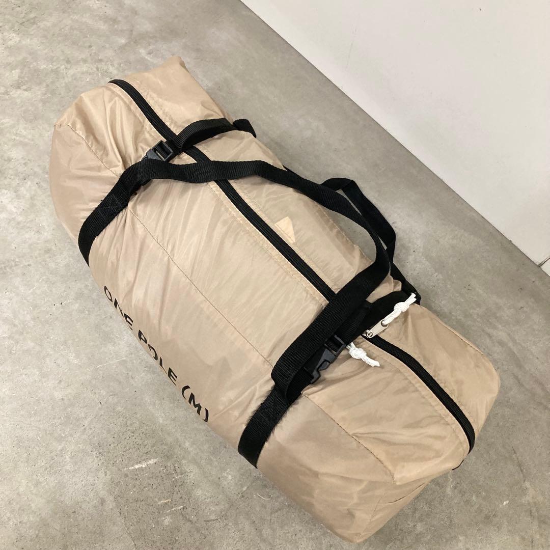 美品　ワンポールテント M DoD T5-47-TN グランドシート付き