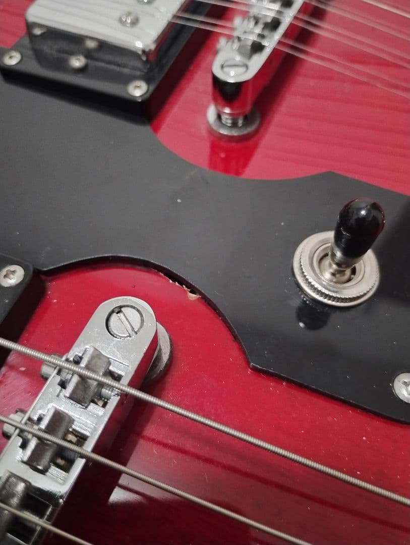 【レフティ/左利き】ダブルネック SGタイプ