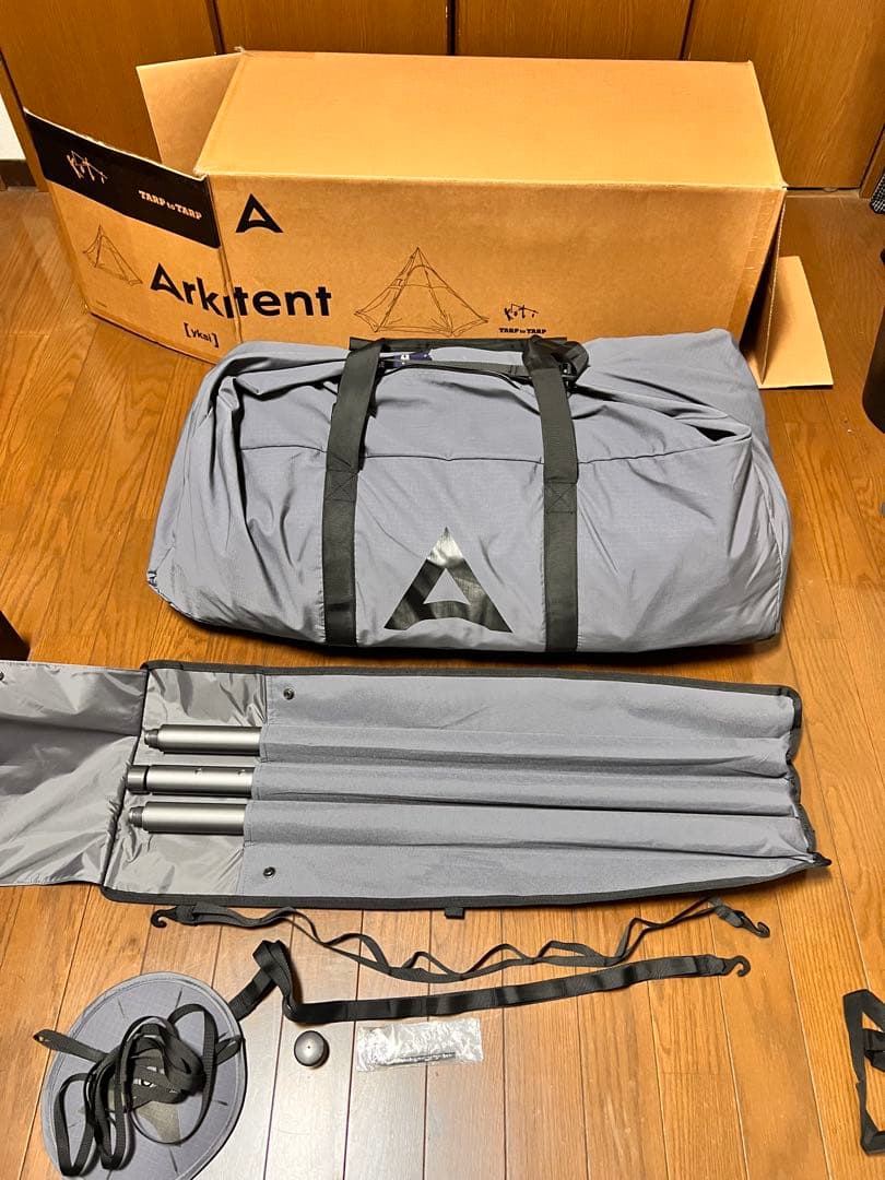 Arkitent（アーキテント）/ Yksiイクシ６回使用　補修あり