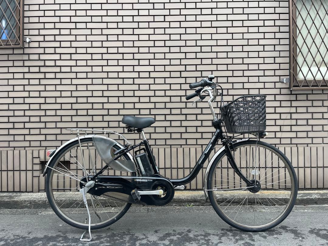 8.9ah5点灯パナソニック電動アシスト自転車26インチ