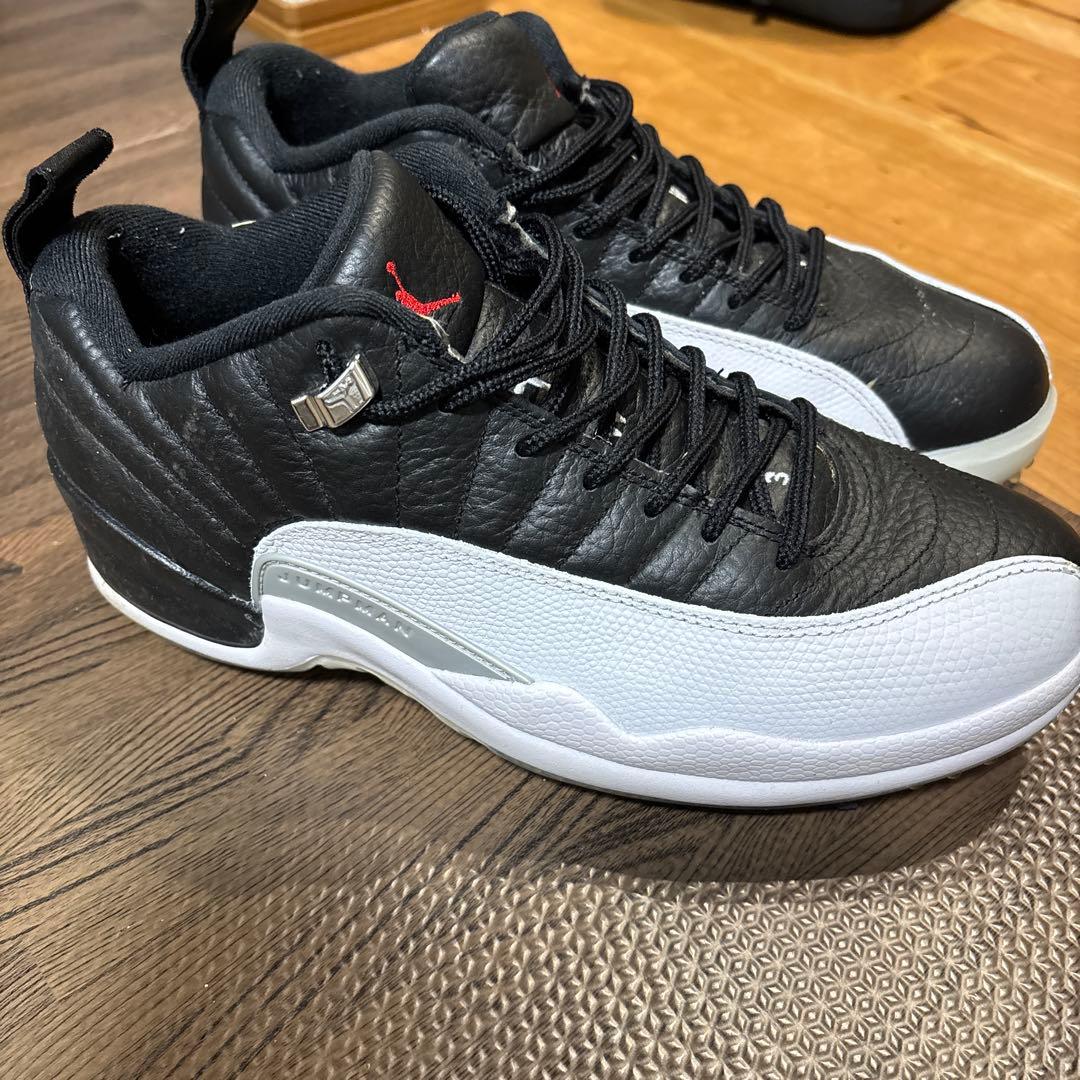 Air Jordan 12 ゴルフシューズ　ブラック/ホワイト