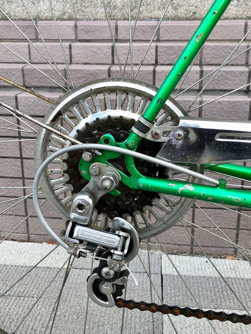 AZUKI 　自転車　ビンテージ　昭和レトロ　5段変速　27インチ　東京