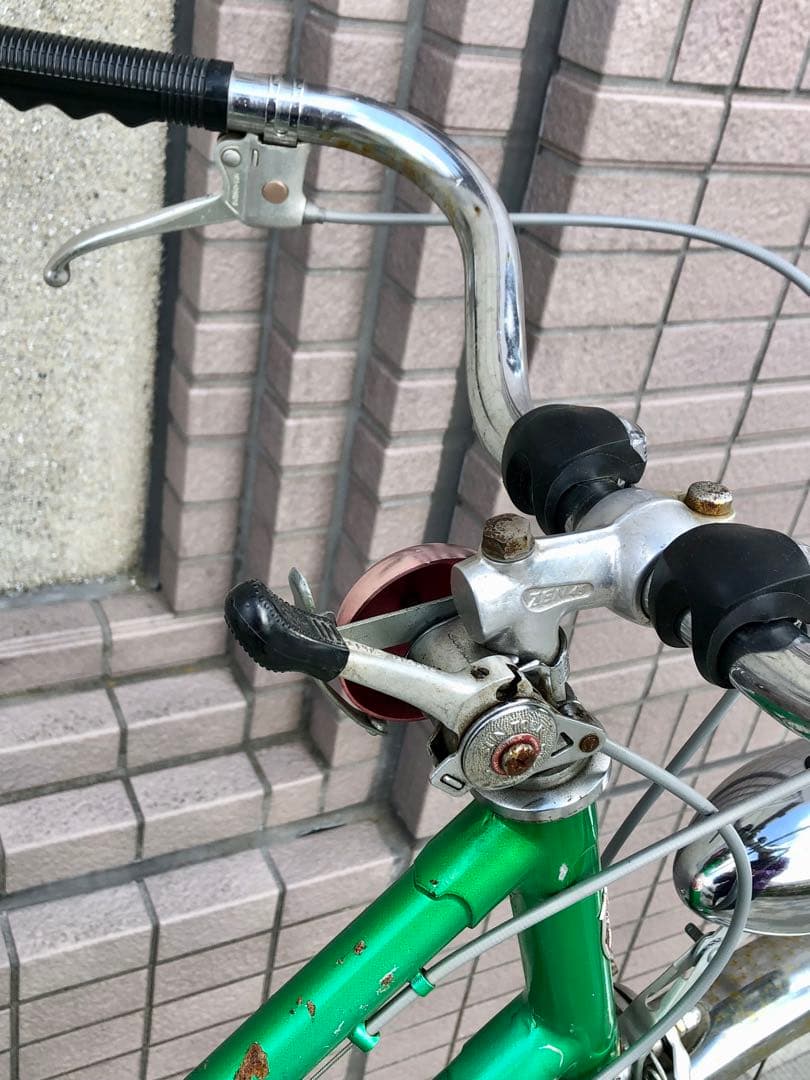 AZUKI 　自転車　ビンテージ　昭和レトロ　5段変速　27インチ　東京