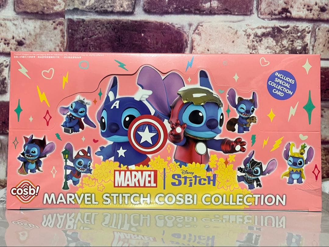 【美品✨】cosbi MARVEL×STITCH BOX 未開封 公式正規品