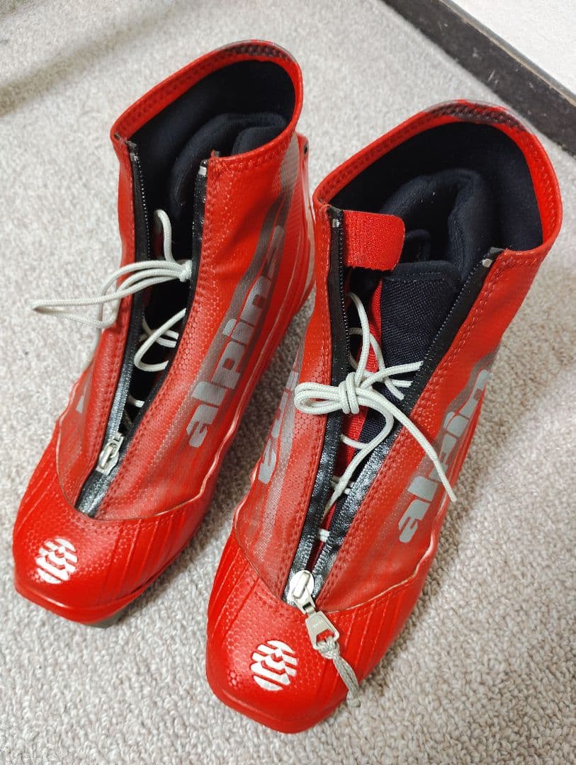 とら MADSHUS マズシャス クロスカントリー　alpina ブーツ