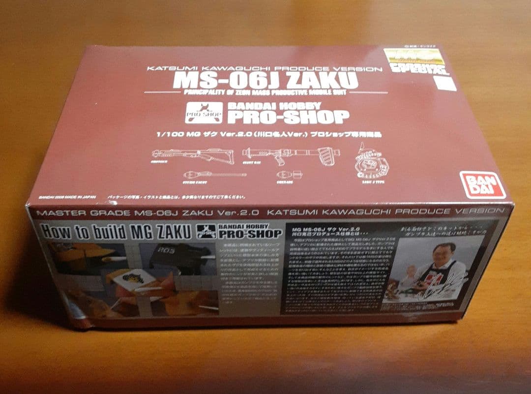ガンダム MG MS-06J ZAKU ザグ Ver.2.0 川口名人Ver.