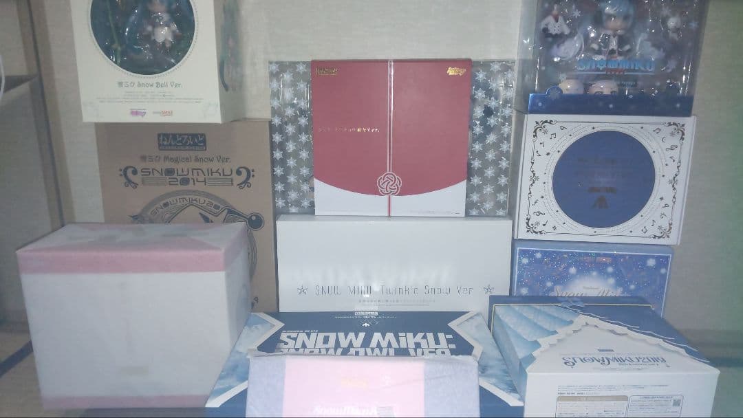 (送料無料)[要商品内容確認] ねんどろいど 雪ミク 2013~2023 11点