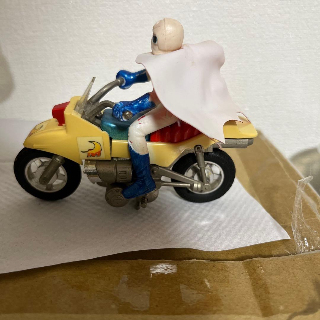 ⚠️レア　月光仮面　ムーンライト号　ロビン　1970年　当時物　ダイヤ合金