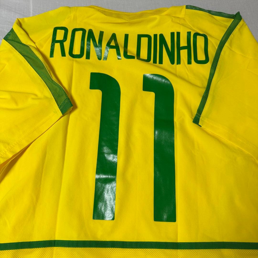 NIKE 2002-03 ブラジル代表　ロナウジーニョ　ユニフォーム
