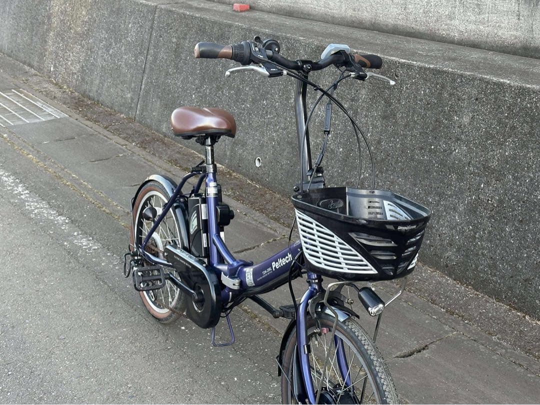 peltech206 折りたたみ電動アシスト自転車