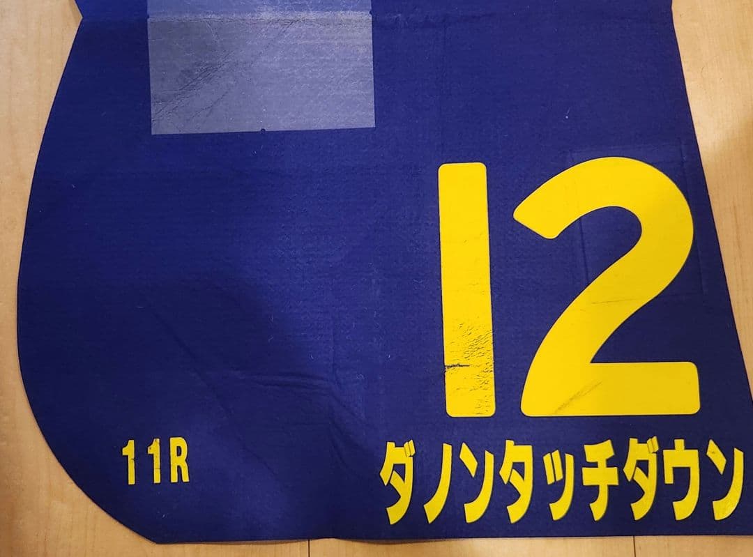 JRA 【 競馬実ゼッケン】 G1皐月賞 ダノンタッチダウン号 川田将雅J