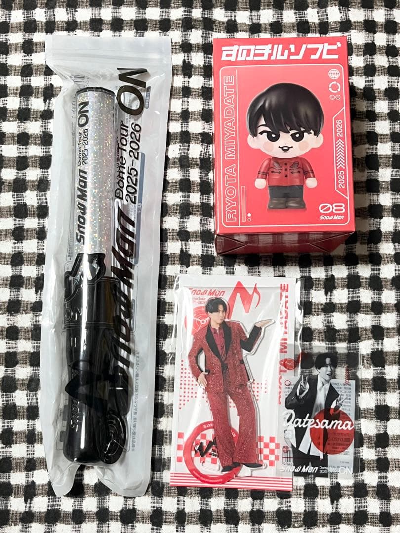 Man ON ツアーグッズ、ペンライト　宮舘涼太