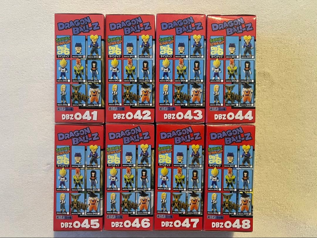 [未開封]ドラゴンボールZ WCF vol.6 人造人間対セル編 全8品