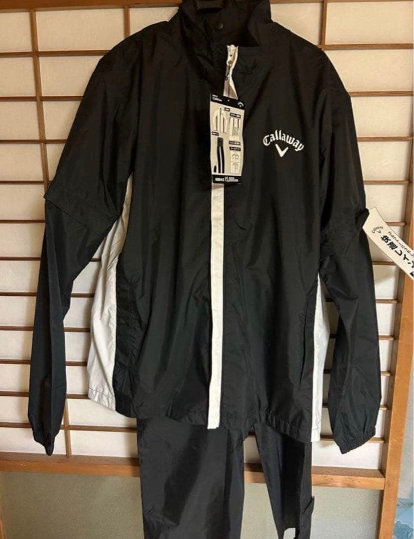 キャロウェイ シンプルデザイン レインウェア メンズ　3L