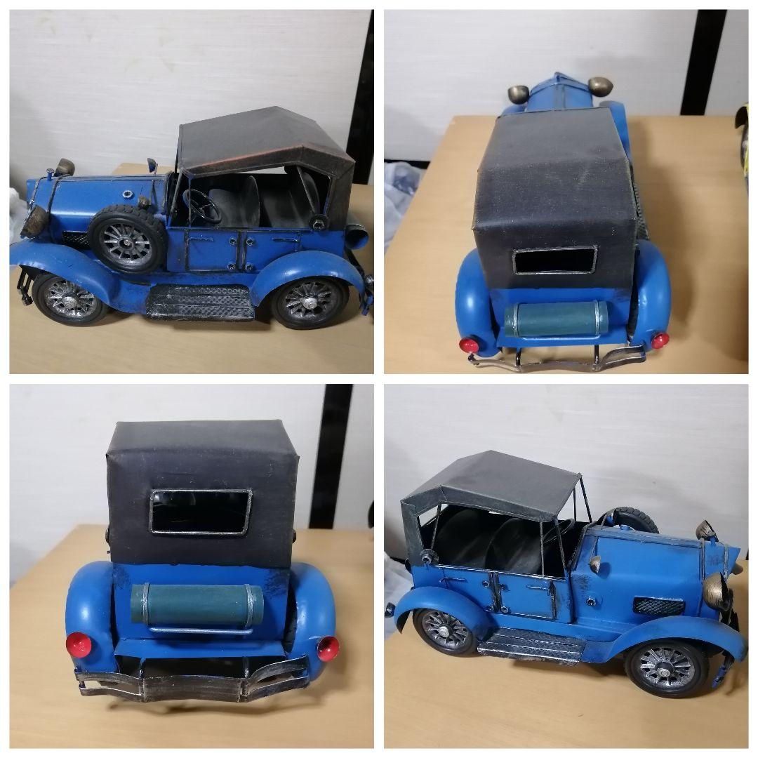 東京・銀座　トップアート　ブリキのおもちゃクラッシックカーコレクション　6台