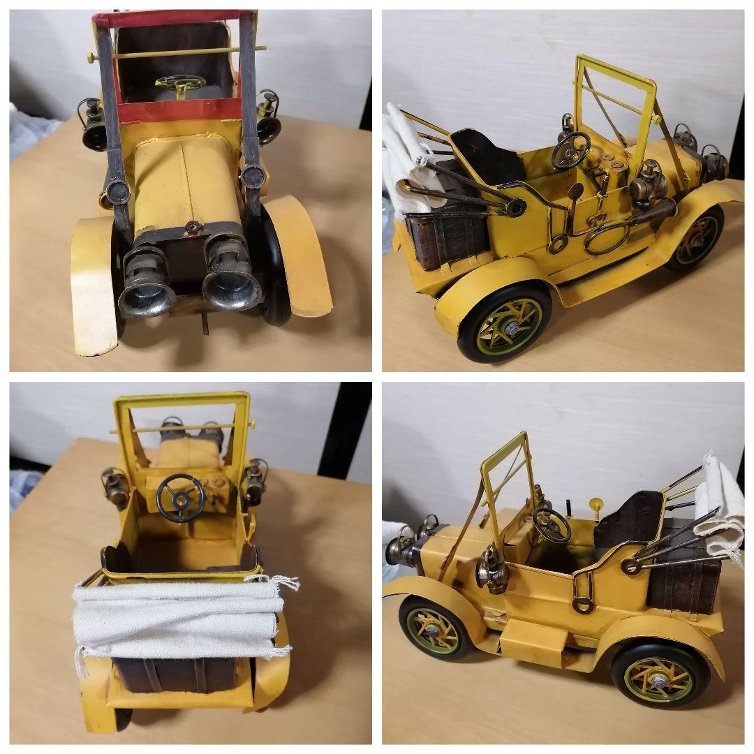 東京・銀座　トップアート　ブリキのおもちゃクラッシックカーコレクション　6台