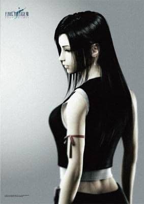 ウォールスクロール ビジュアル エアリス ティファ ユフィ FF7AC リメイク