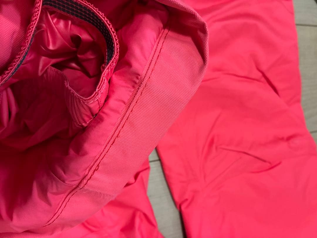 ノースフェイス　スノーパンツ　手袋　ピンク　キッズ