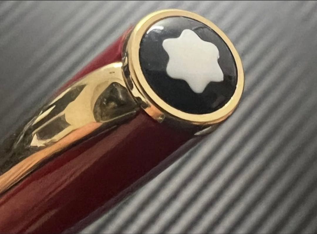 モンブラン 万年筆 美品 ジェネレーション レッド M