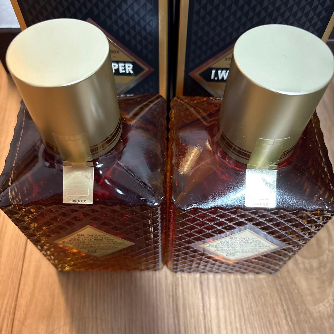 【旧ラベル】I.W. HARPER 12年 I.W.ハーパー 12年　　2本