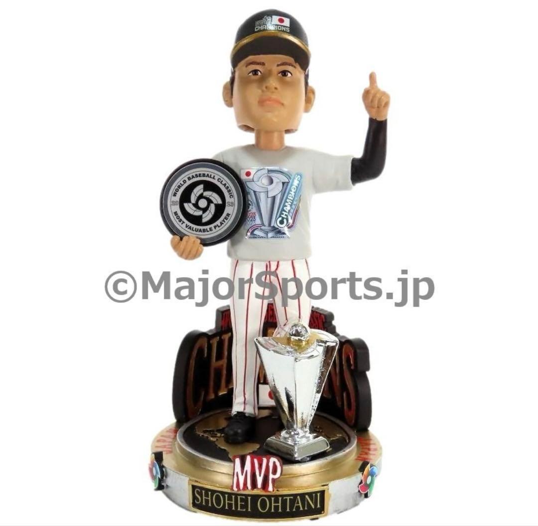 【新品】大谷翔平 2023WBC 優勝+MVP受賞ボブルヘッド 世界123個限定