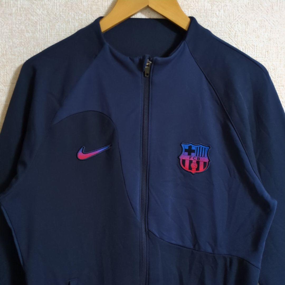 ナイキ FCバルセロナ DF ACDPR アンセムジャケット M 相当 ネイビー