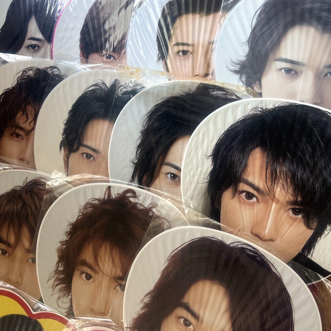 【貴重】嵐　松本潤　Jr.時代 含む 歴代うちわ 21点 まとめ売り