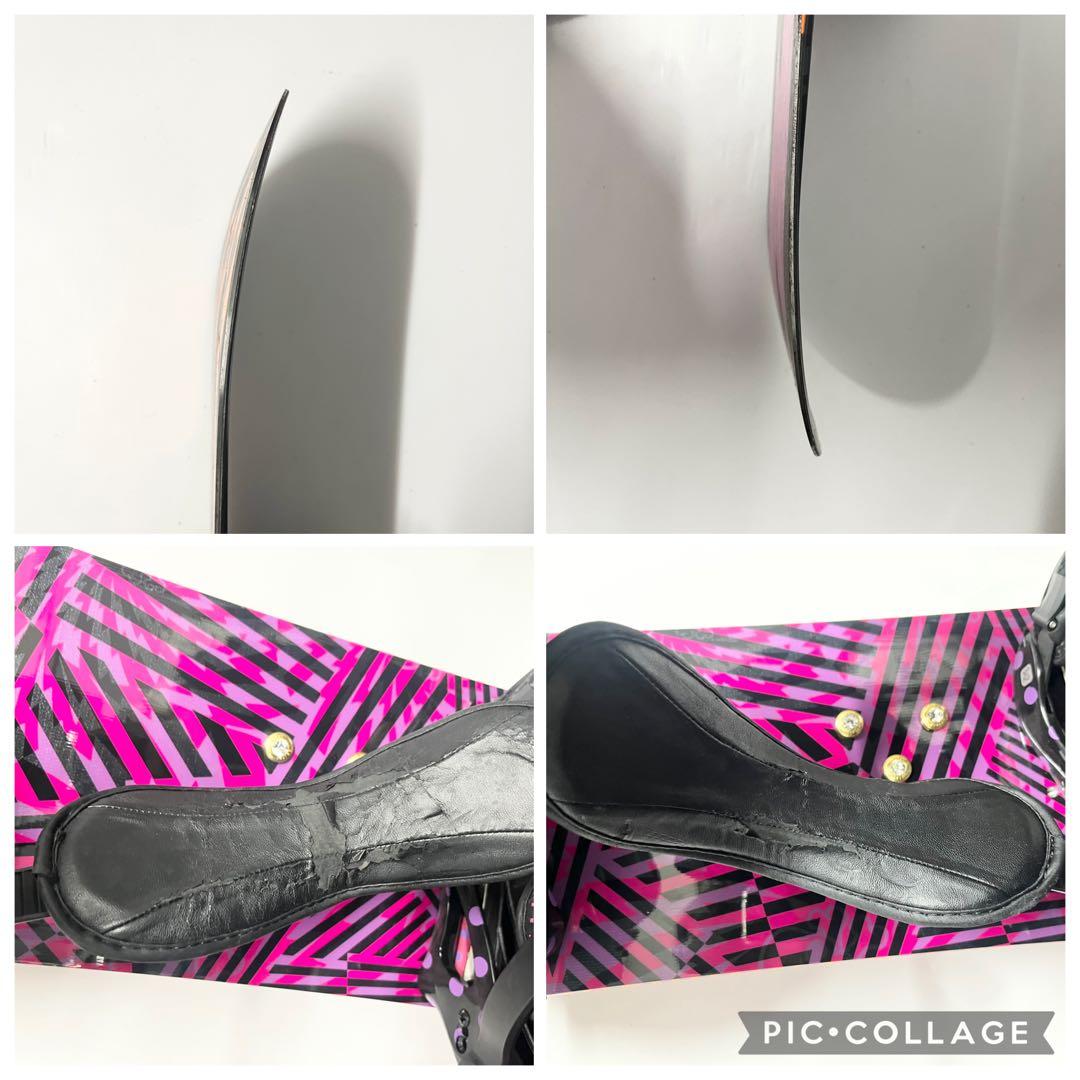 SALOMON K2 レディース スノボセット　サロモン　スノーボード バイン