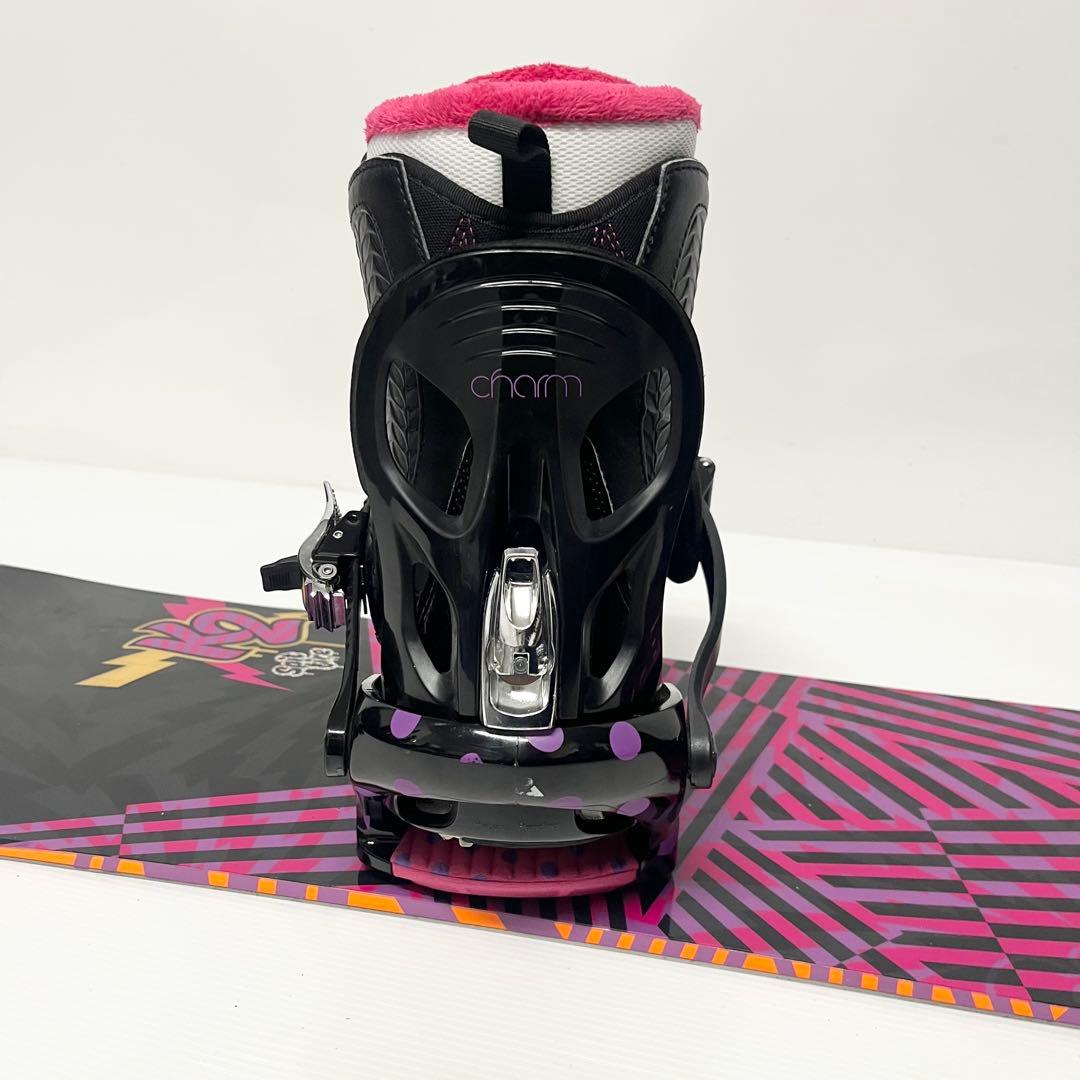 SALOMON K2 レディース スノボセット　サロモン　スノーボード バイン