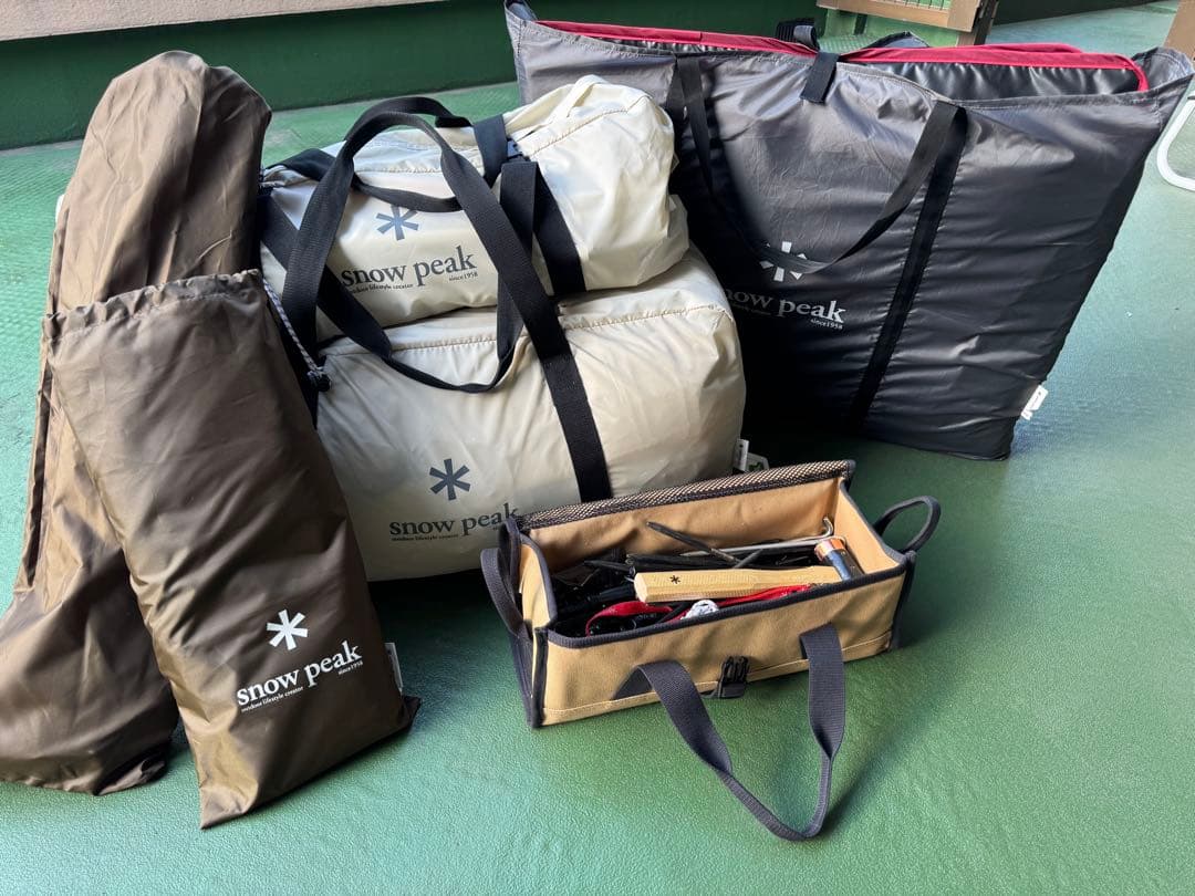 超美品  peakスノーピーク　ランドロックアイボリー　TP-671IV