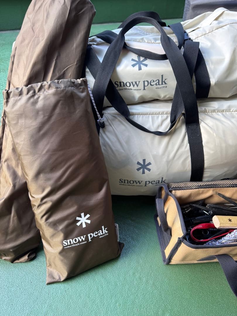 超美品  peakスノーピーク　ランドロックアイボリー　TP-671IV