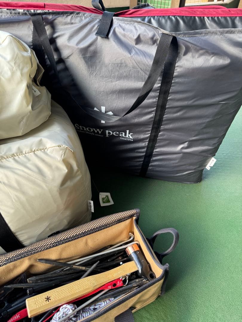 超美品  peakスノーピーク　ランドロックアイボリー　TP-671IV