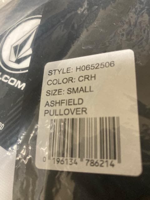 67%off 25 ボルコム W アッシュフィールド プルオーバー CRH S