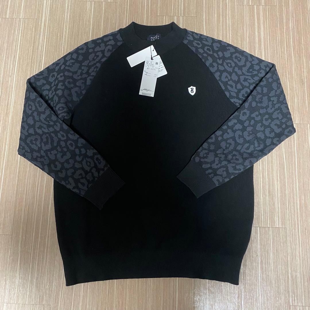 新品タグ付き　パーリーゲイツ　モックネックプルオーバー　サイズM
