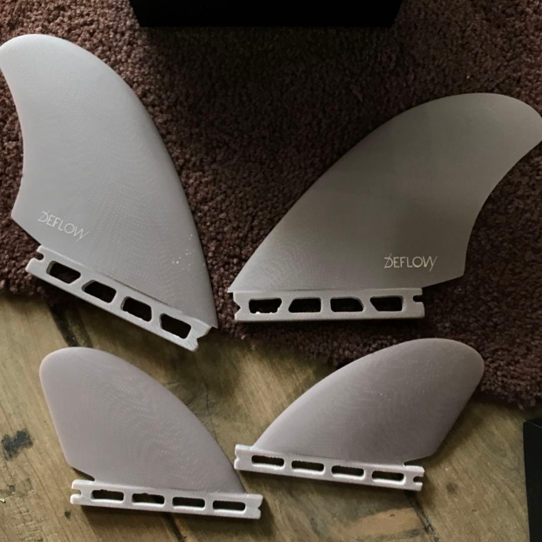 DEFLOW FISH QUAD デフローサーフボードフィン定価¥21,450