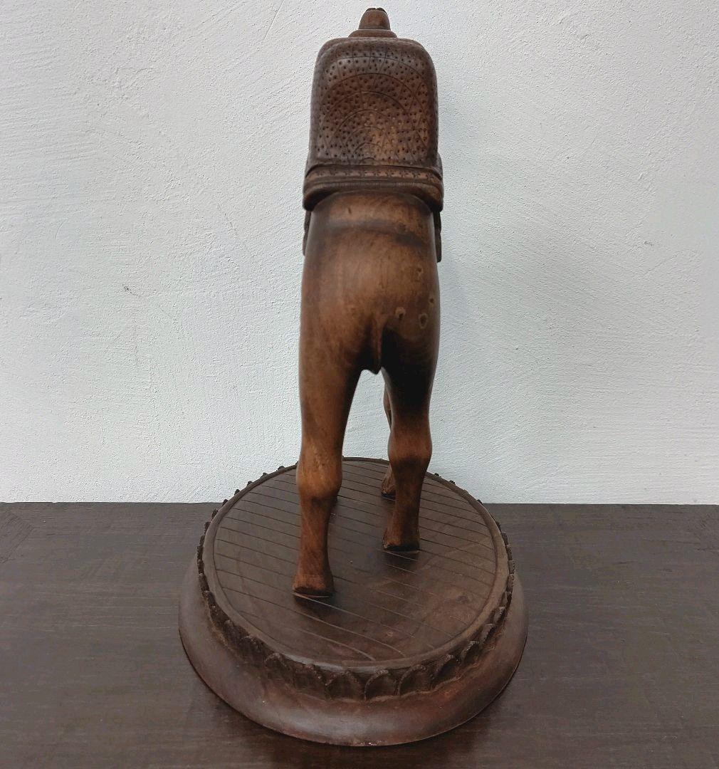 モロッコ 木彫 彫刻 Camel ラクダ