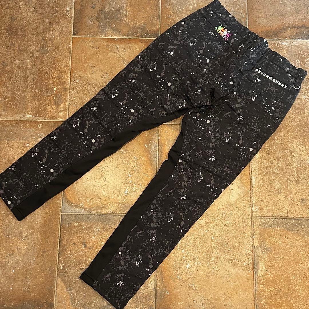 美品Psycho Bunny [GOLF] ストレッチタフタ パディング パンツ