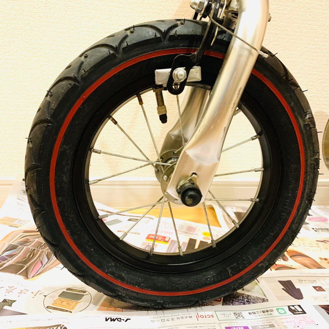 へんしんバイク 12インチ レッド スタンド・ペダル・説明書・工具付き