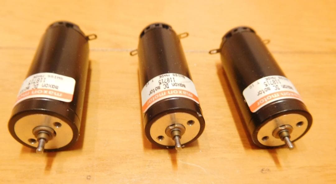DCモーター maxon 型番 118715　３個　まとめ売り
