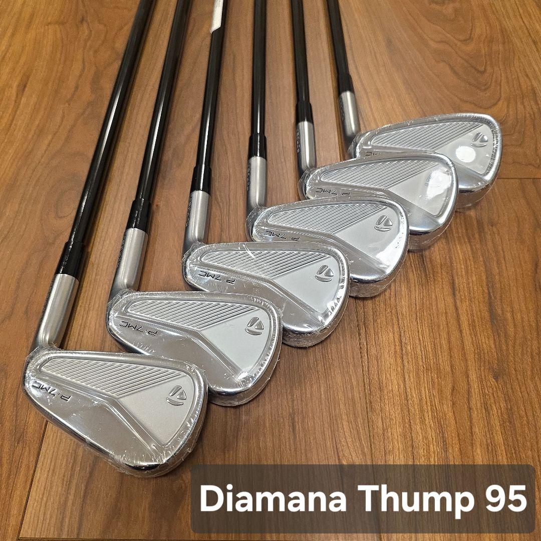 【新品未使用】テーラーメイド P7MC 2023年 6本セット 純正カーボン